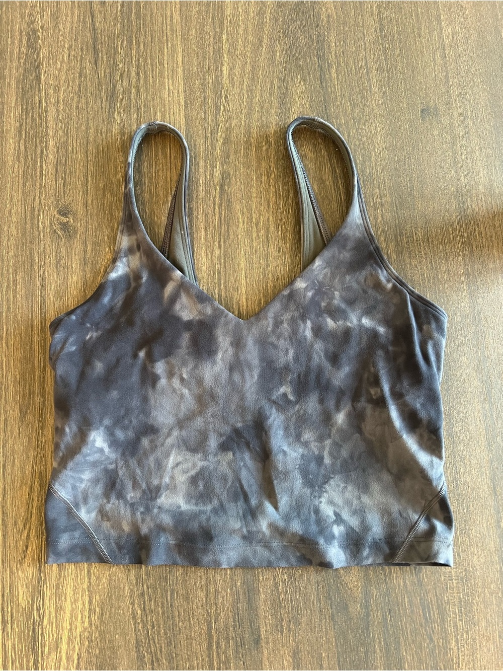 lululemon Aligh Tank (A-B Cups) Diamond Dye Grey (SIZE 6)